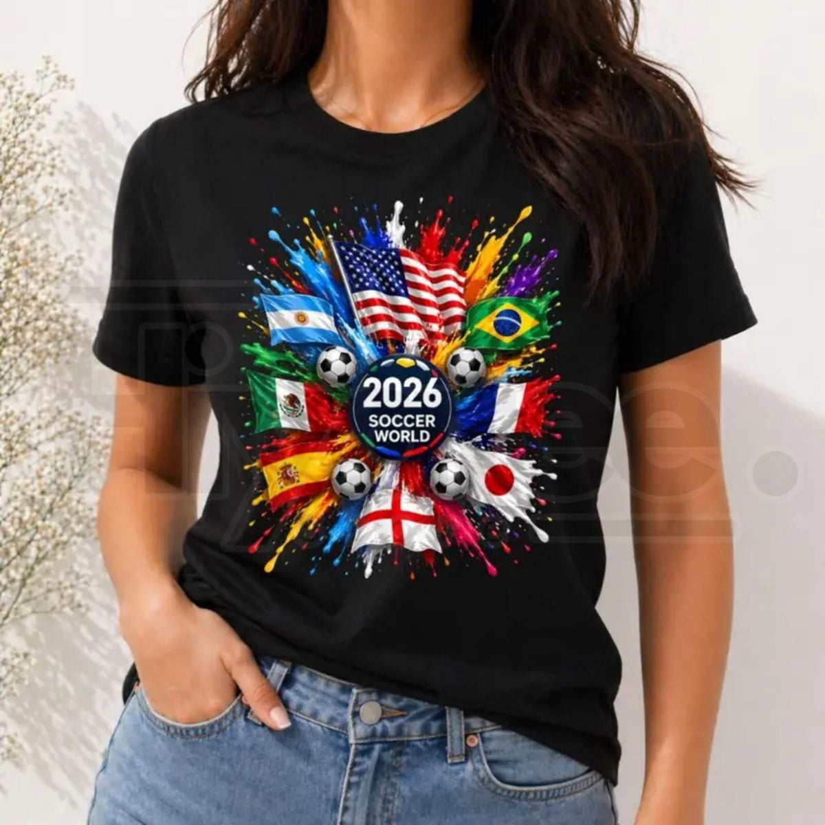 Unisex 2026 New Soccer T-Shirt – Premium Football Fan Graphic Streetwear Tee