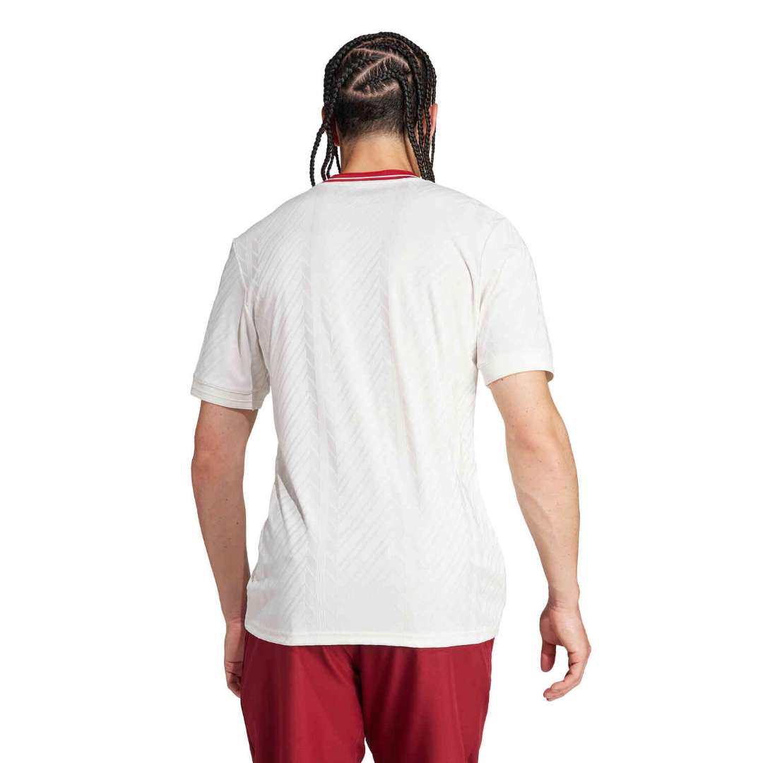 adidas Men's Manchester United 23/24 Lifestyler Jersey - CLOUD WHITE