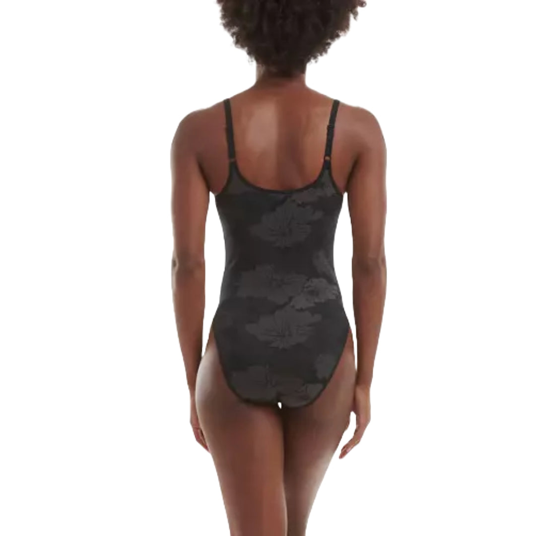 adidas 720 Degree Stretch Jacquard Bodysuit - Black / Black