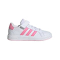 adidas Unisex Kid's Grand Court 2.0  Elastic Lace Shoes