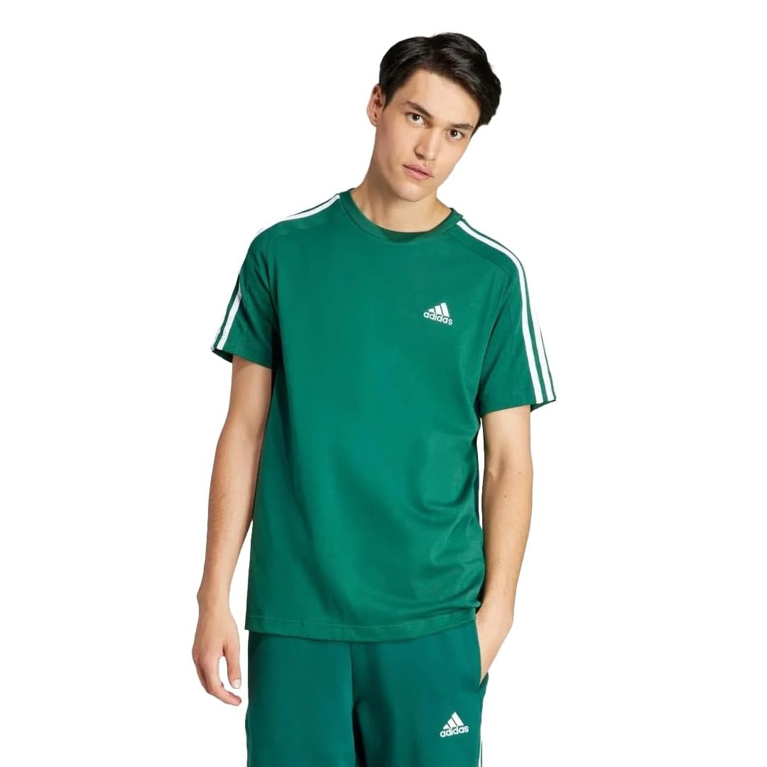 adidas Men's 3 Stripes Single Jersey Tee