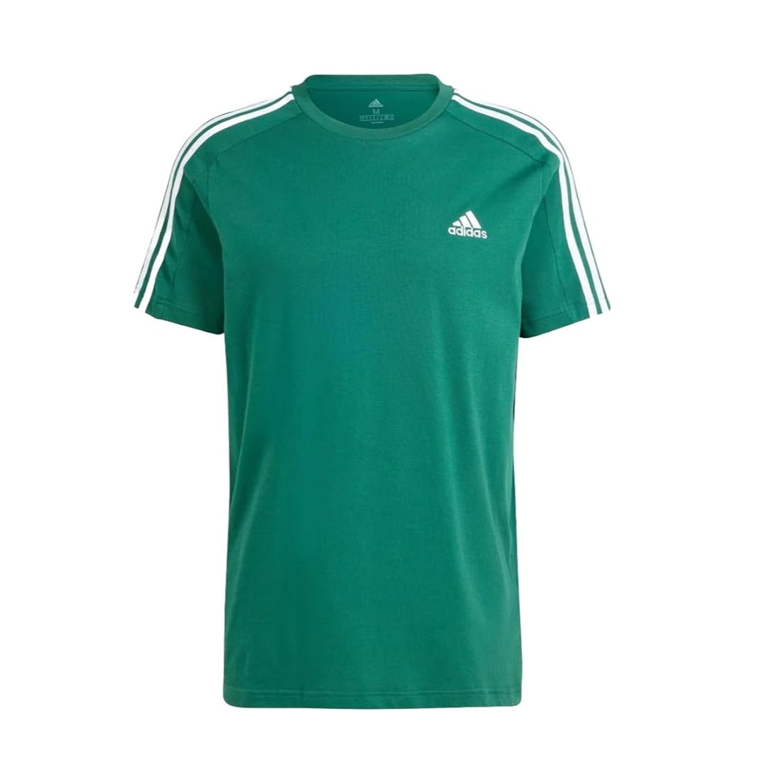 adidas Men's 3 Stripes Single Jersey Tee