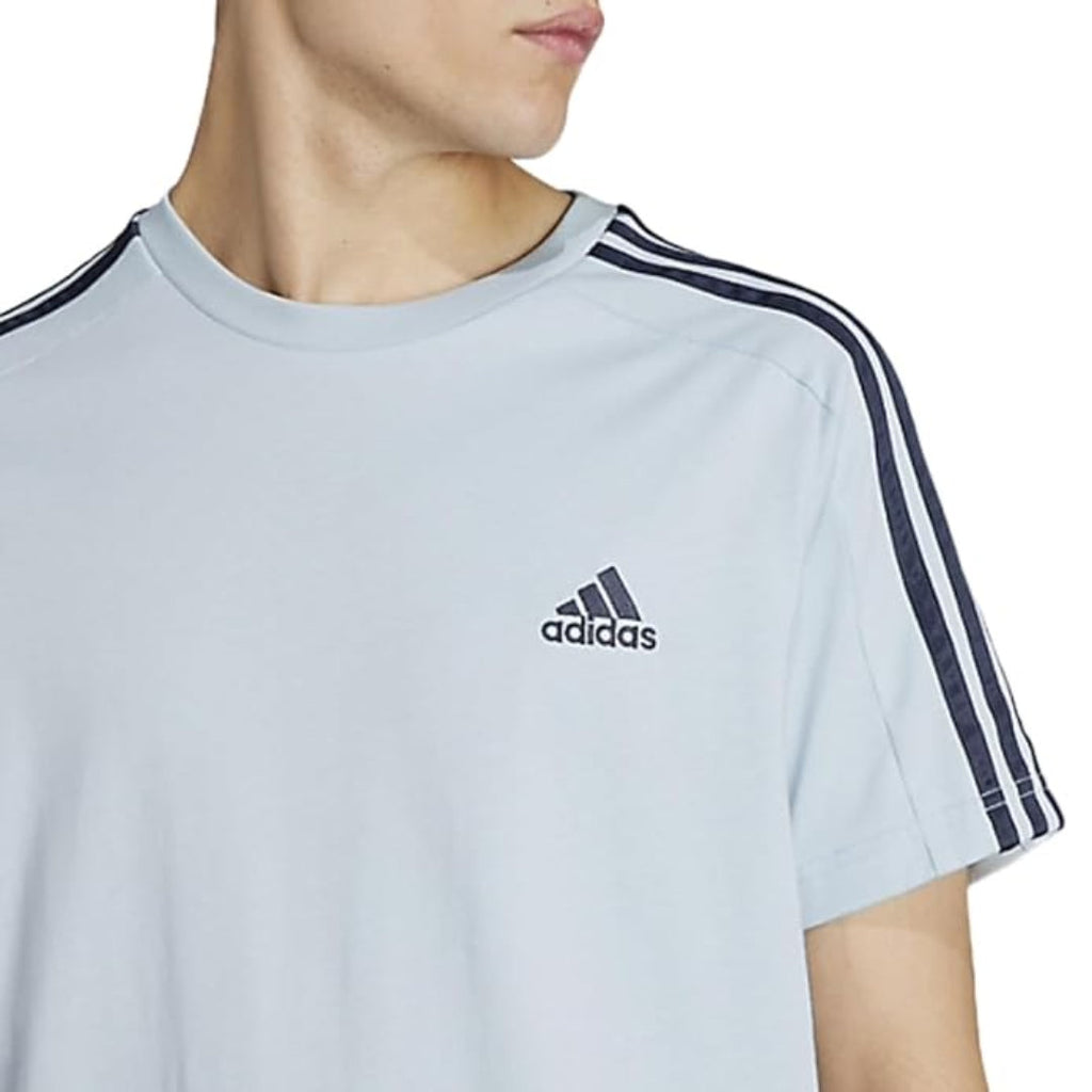 adidas Men's 3 Stripes Single Jersey Tee