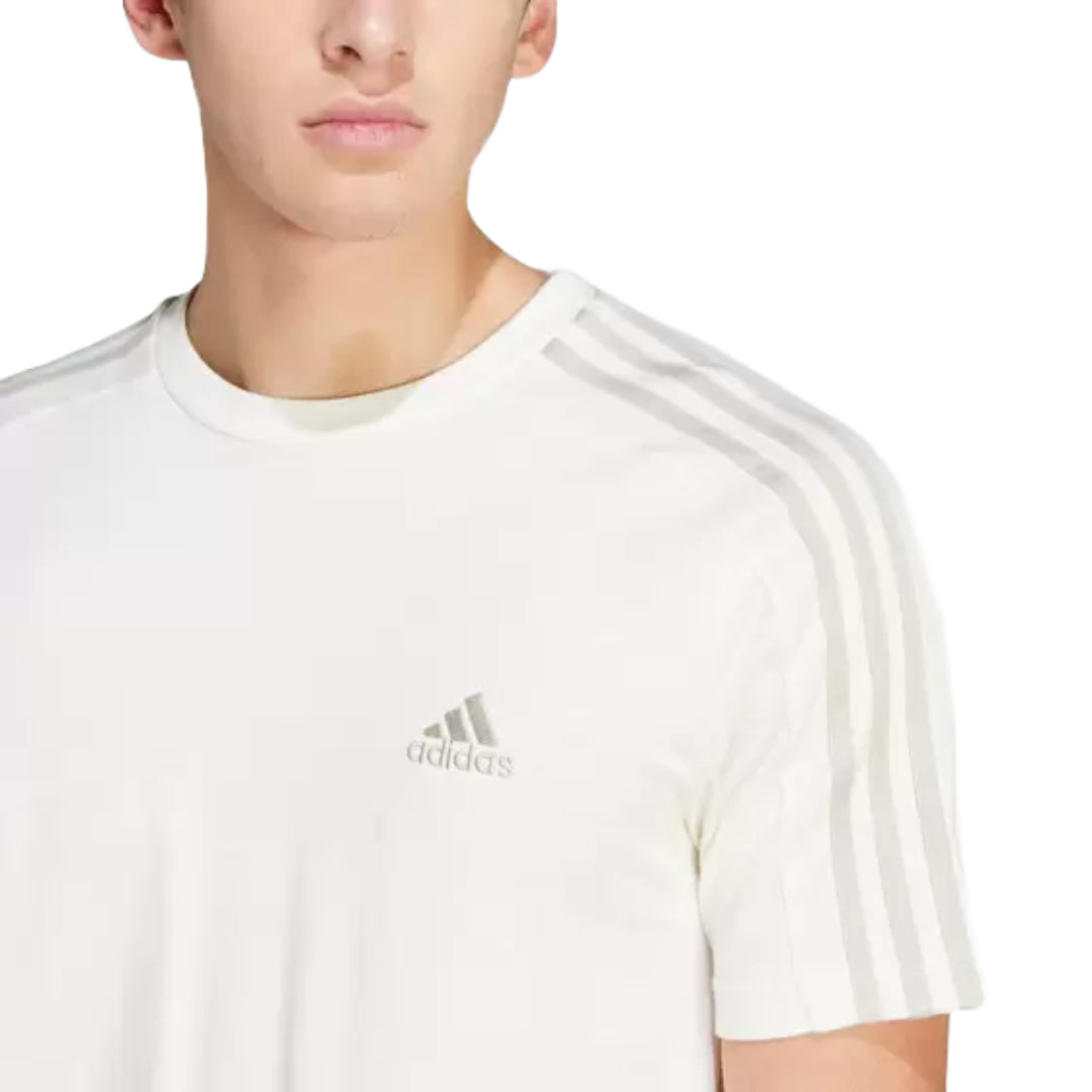 adidas Men's 3 Stripes Single Jersey Tee