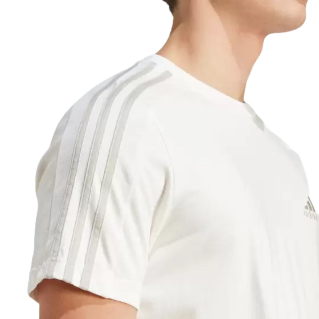 adidas Men's 3 Stripes Single Jersey Tee