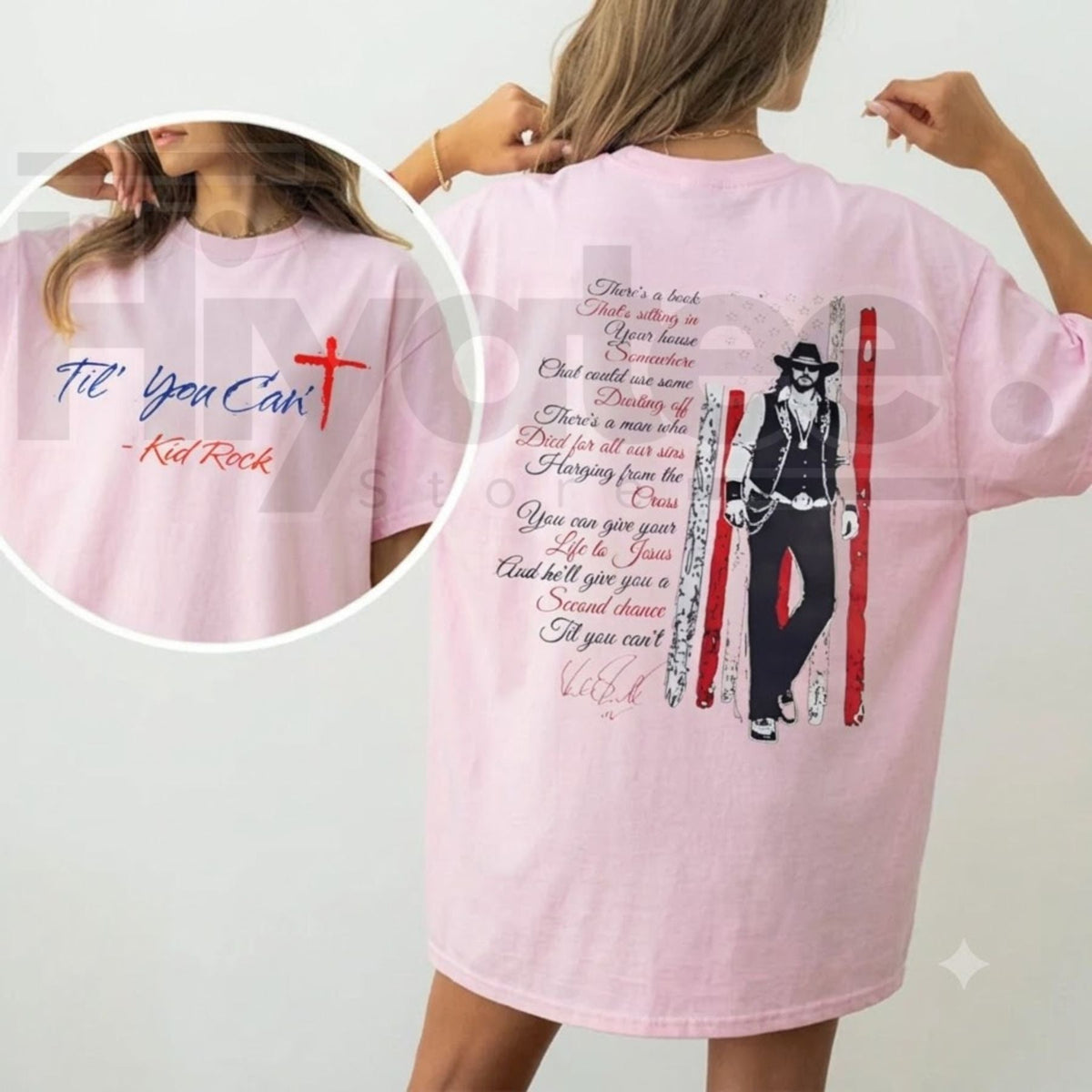 Vintage Til You Can't Western Lyric T-Shirt – Retro Southern Country Graphic Top