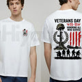 Vintage Veterans Day 11-11 T-Shirt – Honoring All Who Served Patriotic Military Tee