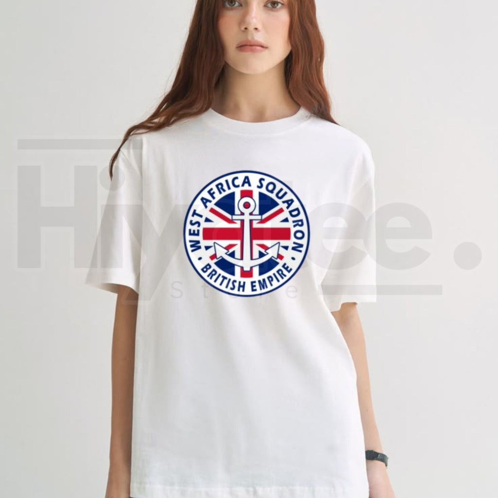 West Africa Squadron T-Shirt – Royal Navy Historical Graphic Tee