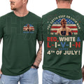 You Gotta Keep On Livin' 4th Of July T-Shirt – Vintage Dazed and Confused Patriotic Tee