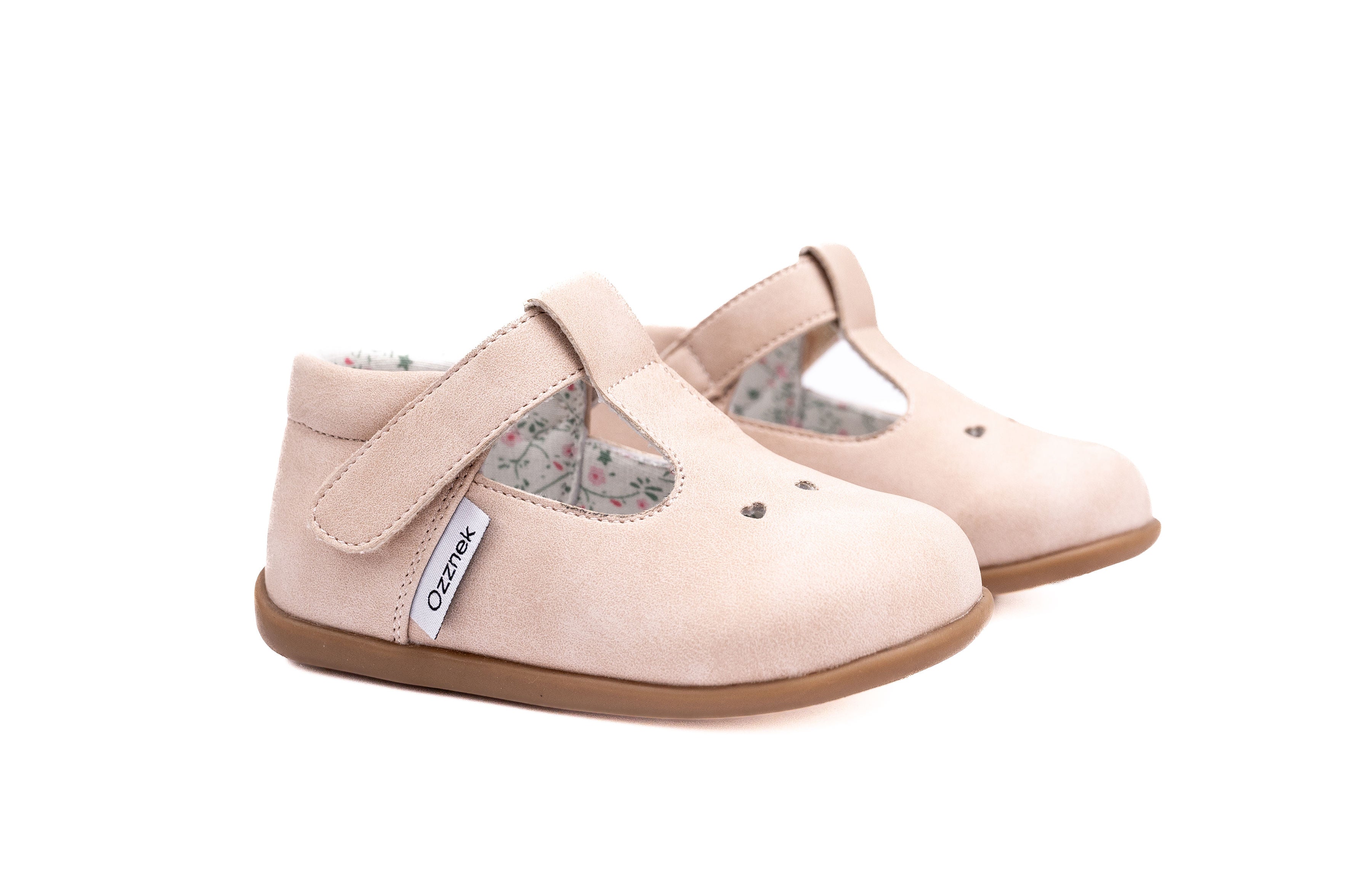Jollie Kids' Barefoot Mary Janes | Flexible Toddler Slip-On Shoes