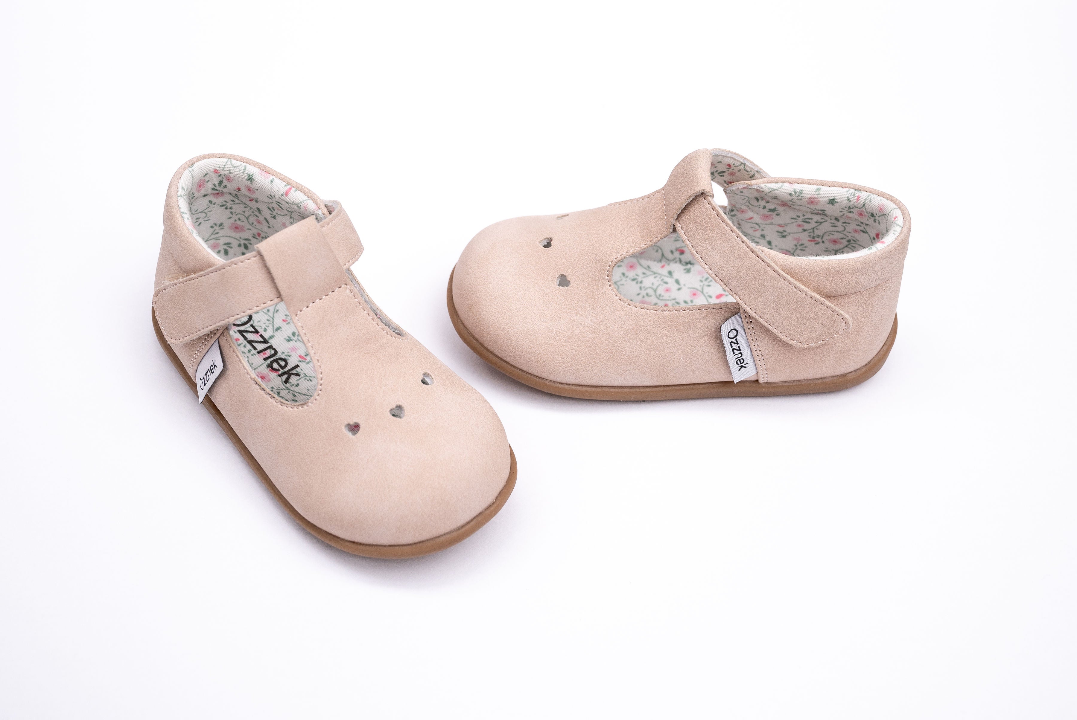 Jollie Kids' Barefoot Mary Janes | Flexible Toddler Slip-On Shoes