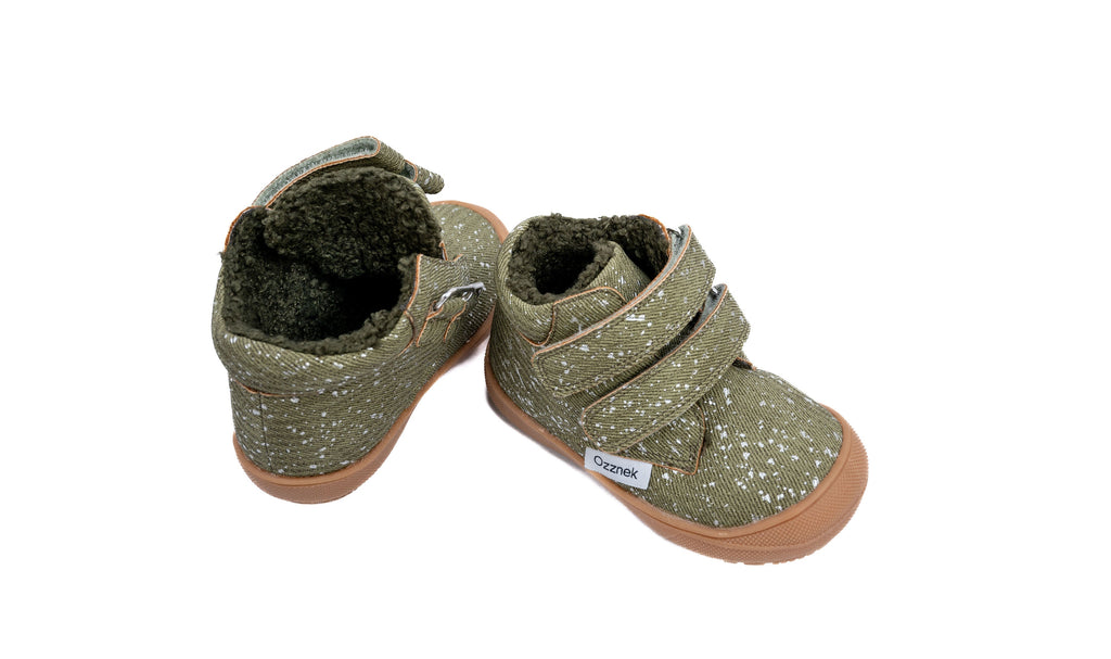 Barefoot Toddler Boots |Warm Sherpa-Lined & Little Hiker