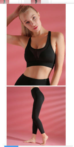 High-Impact Sports Bra with Lift Effect Yoga & Fitness
