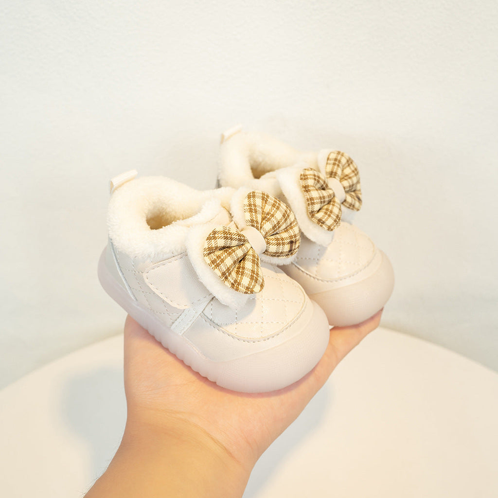 Winter Cotton Shoes Little Kids' Shoes Girls' Toddler Shoes Fleece-lined Thick