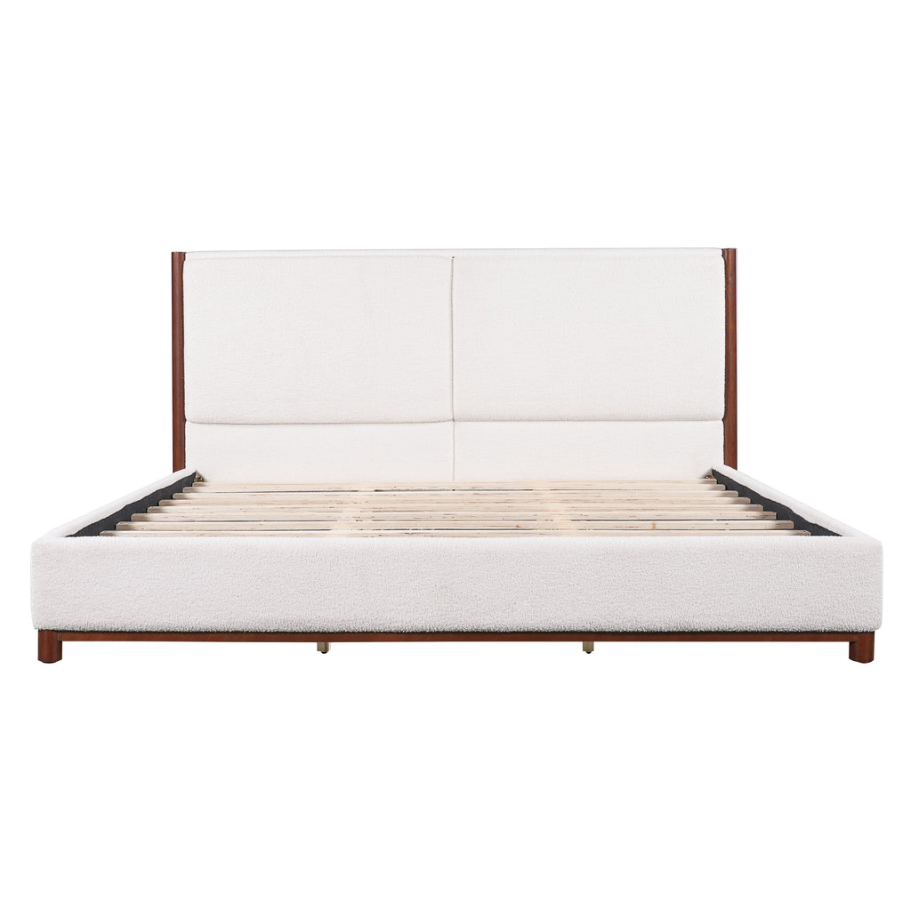 King Size Upholstered Bed Frame