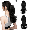 Silk Wig Women's Long Hair Slightly Curly Short Curly