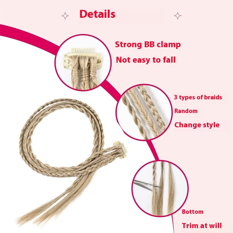 Dough-twist Style Plaits Fashion Personality