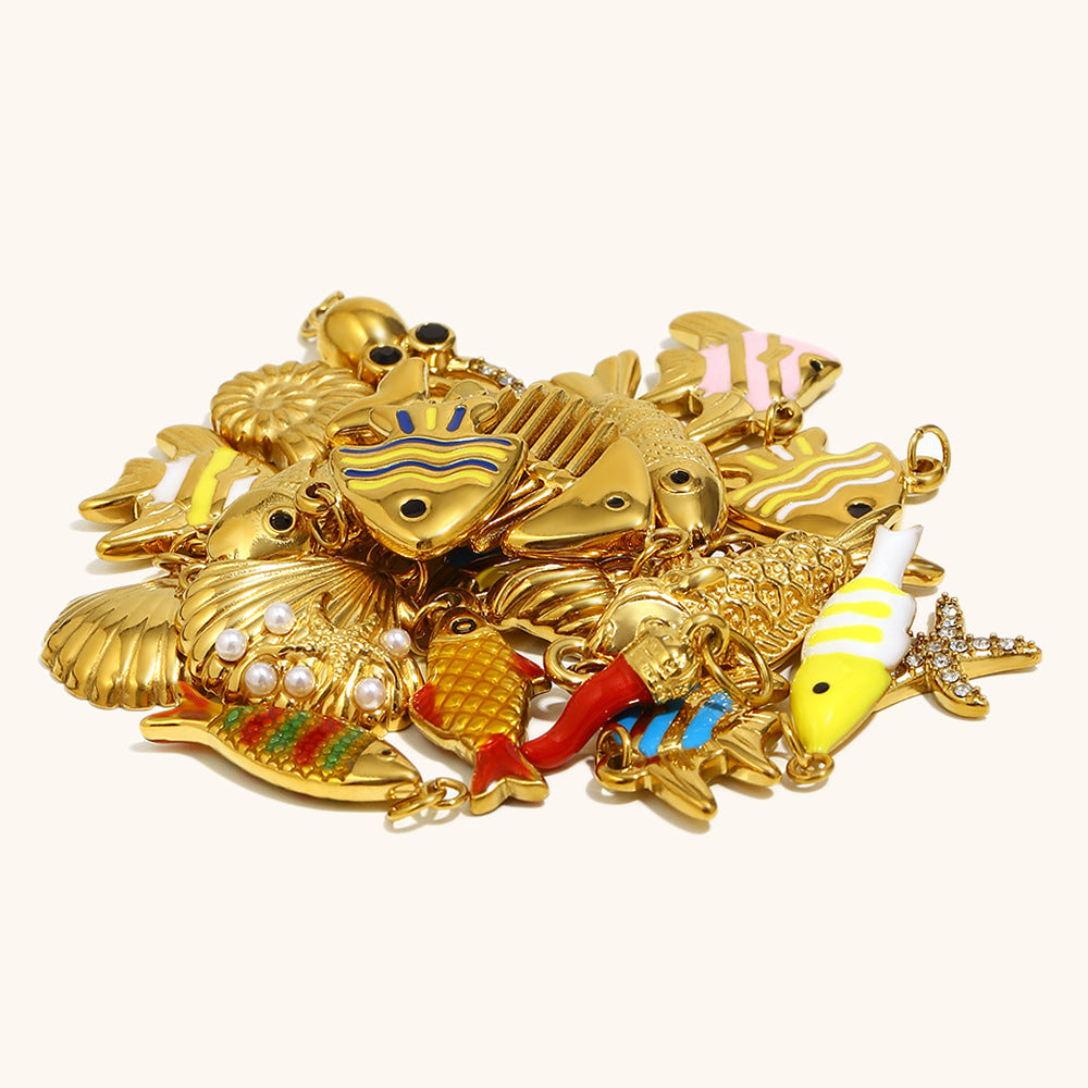 Fashionable Elegant Niche Ocean-themed Pendant Accessory
