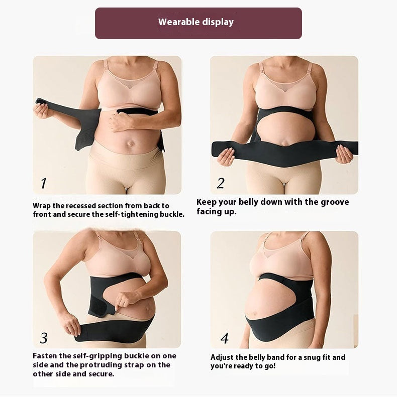 Pregnant Women Mid-late Thin Prenatal Abdominal Belt