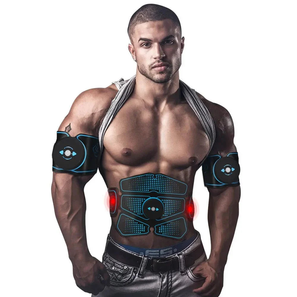 USB Rechargeable EMS Ab Stimulator – Muscle Toner
