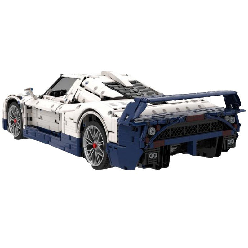 Super Sports Car Splicing Technological Blocks Toys