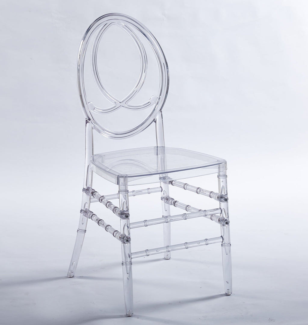 Wedding Chair Set of 4 - Durable Plastic Seating
