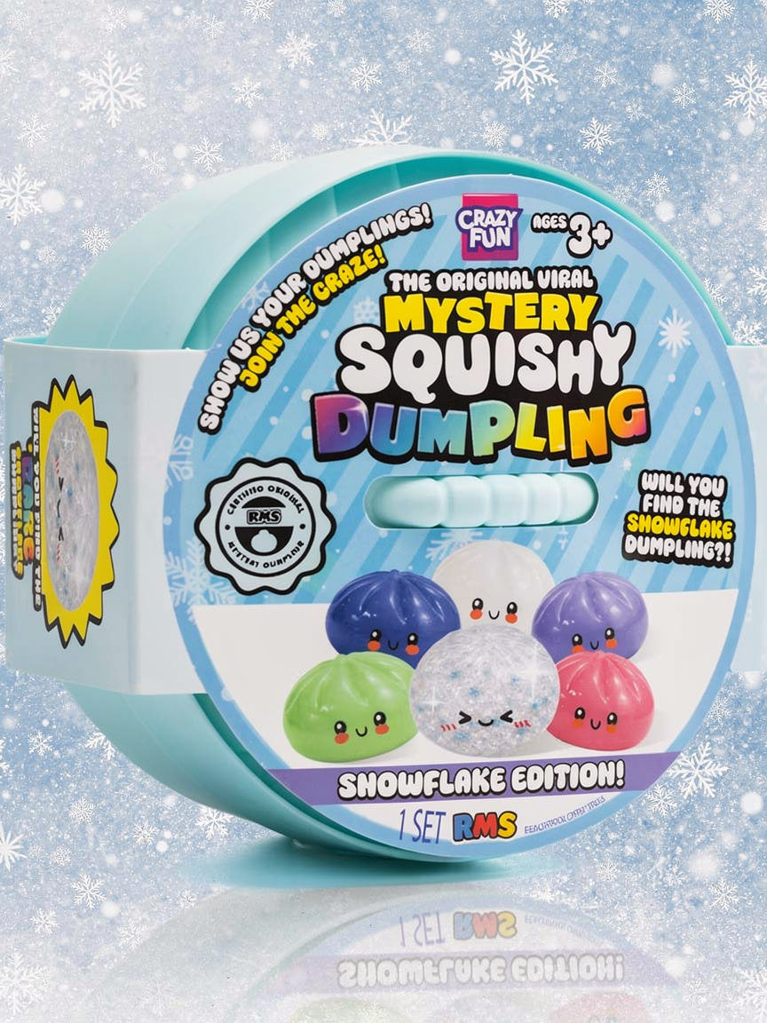 Mystery Squishy Dumpling Snowflake Edition