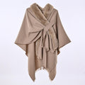 Warm And Warm Straps Shawl And Cloak