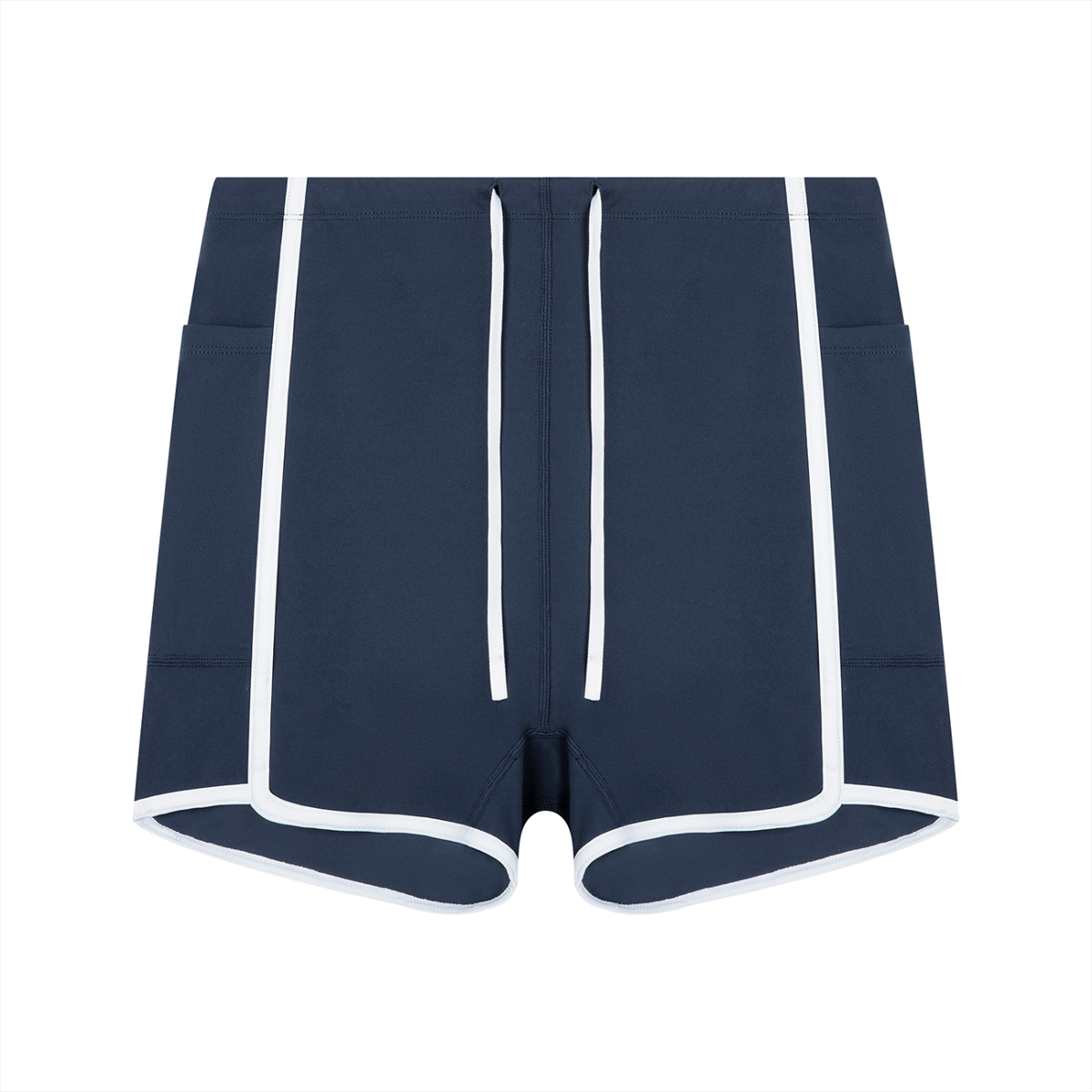 Loki & Ivy Women's High Rise Color Block Yoga Shorts