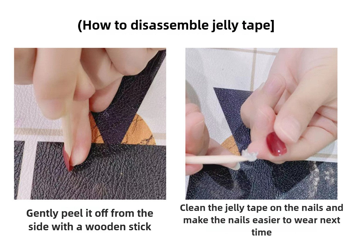 1021-Handmade press on nails fake nails removable