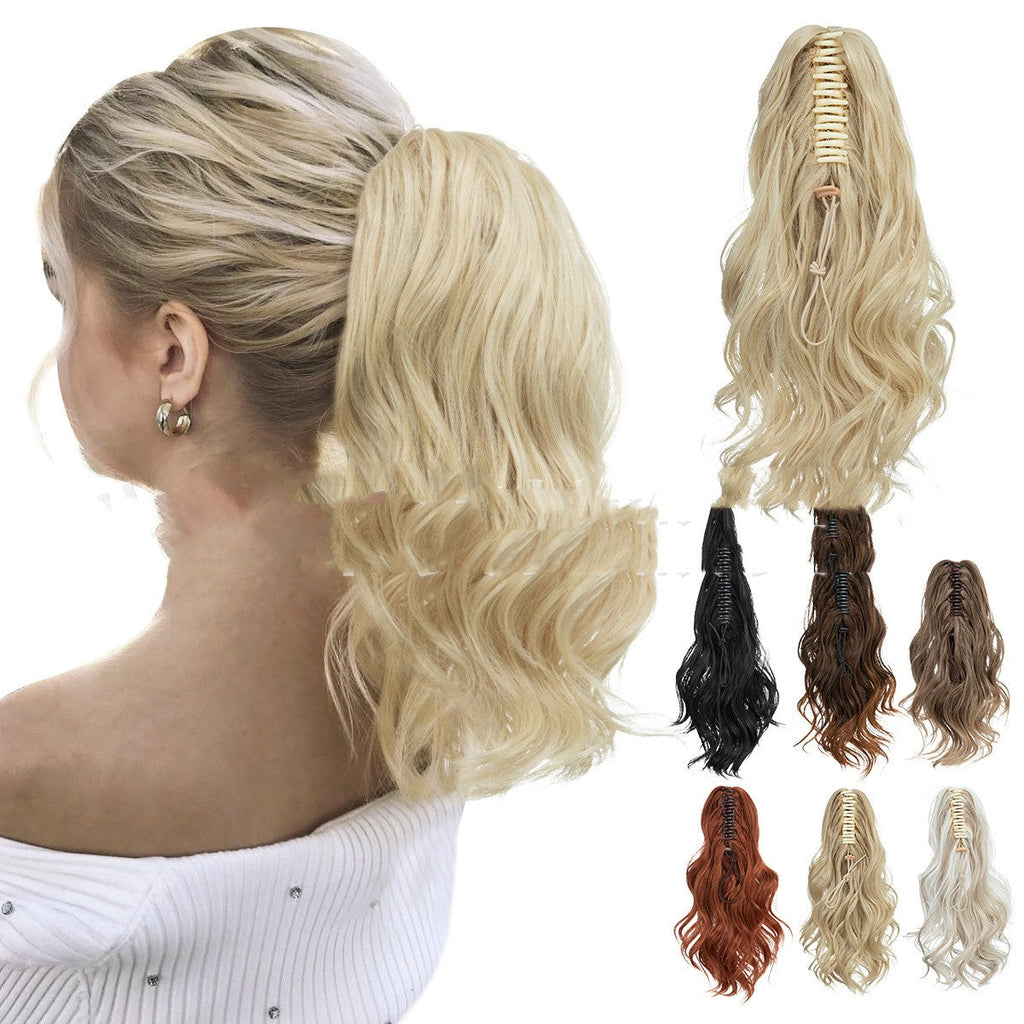 Pear-shaped Hair Roll Chemical Fiber High Ponytail