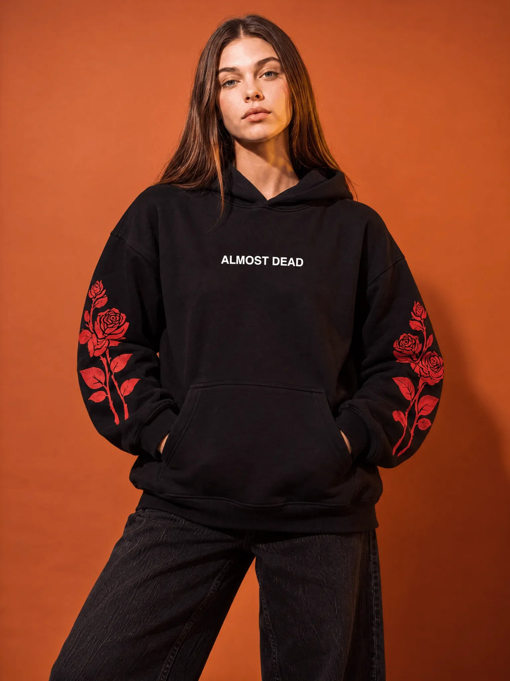 Almost Dead Oversize Hoodie