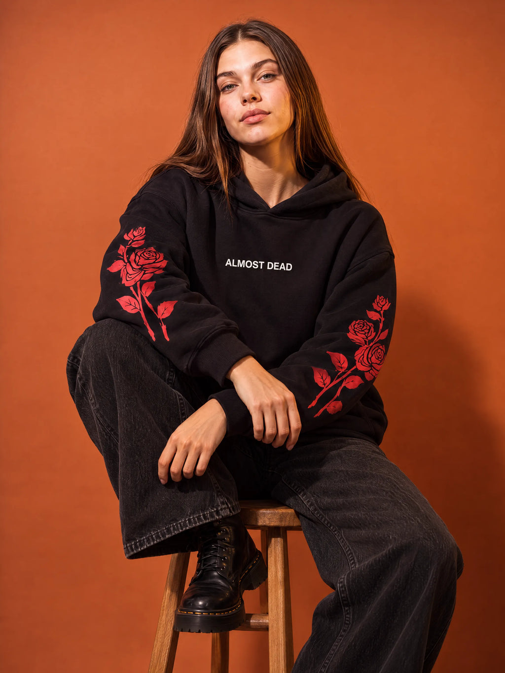 Almost Dead Oversize Hoodie