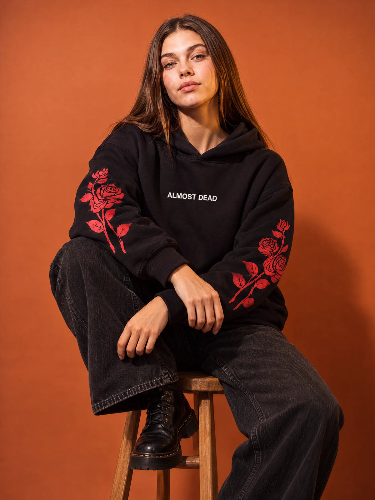 Almost Dead Oversize Hoodie