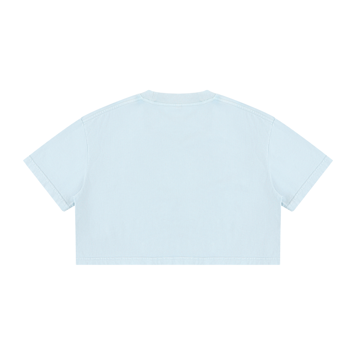 Loki & Ivy Women's Mineral Wash Cotton Crop T-Shirt