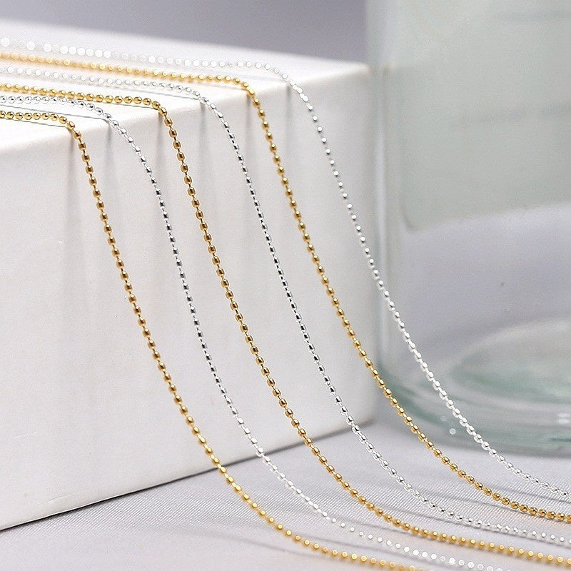 Japanese-style Nail Art Chain Accessory Metal Bead Chain
