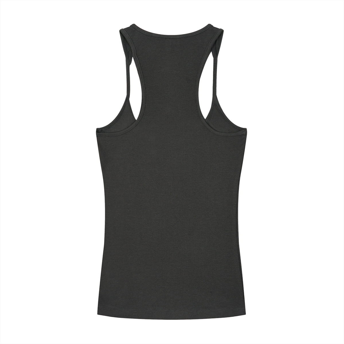 Loki & Ivy Slim Fit Ribbed Racerback Tank Top