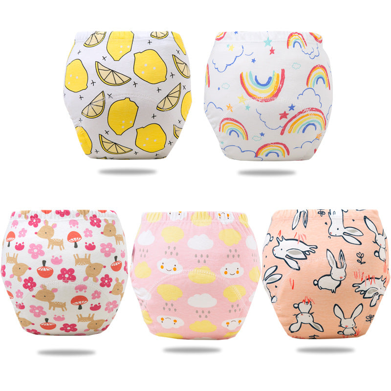Baby Toilet Training Pants Pure Cotton Waterproof Washable Diaper