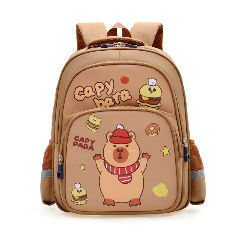 New Children's School Bag Cartoon Capabala School Bag