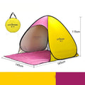 Outdoor Convenient Quick-open Curtain Tent