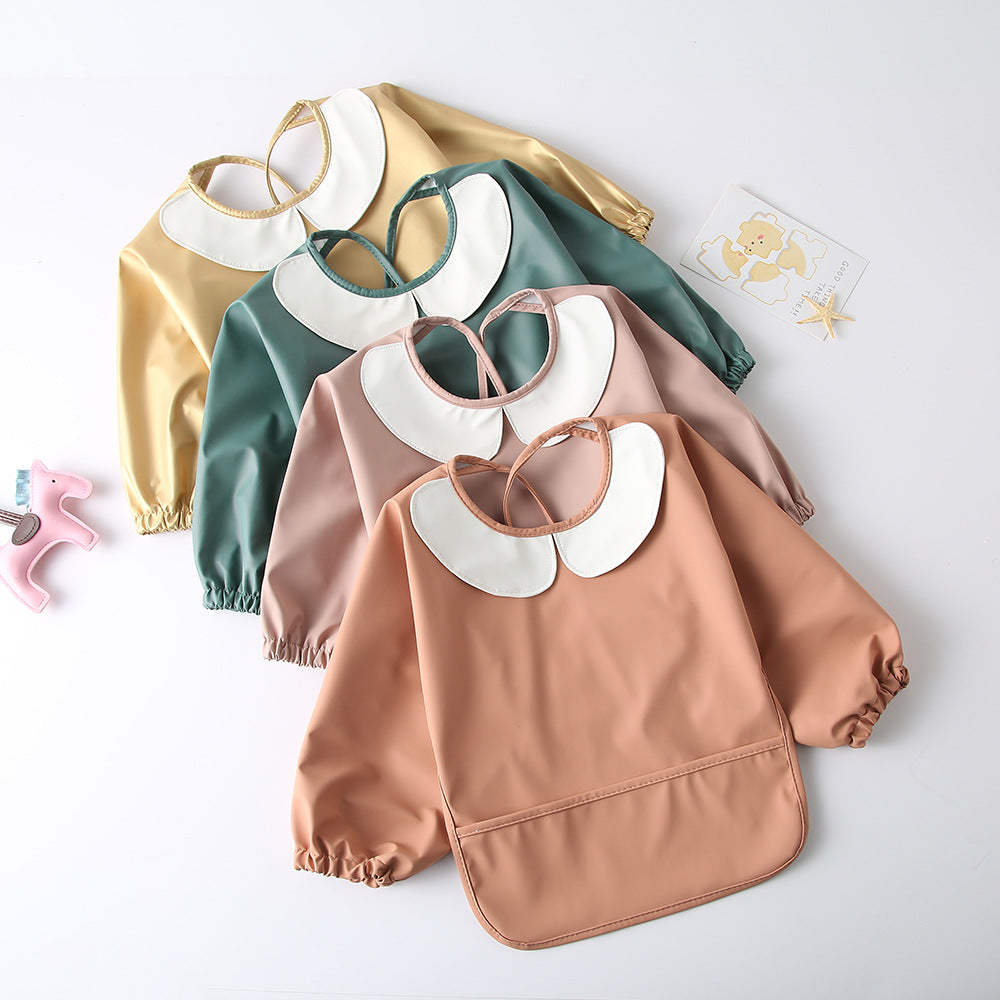 Baby Long Sleeved Waterproof Bib