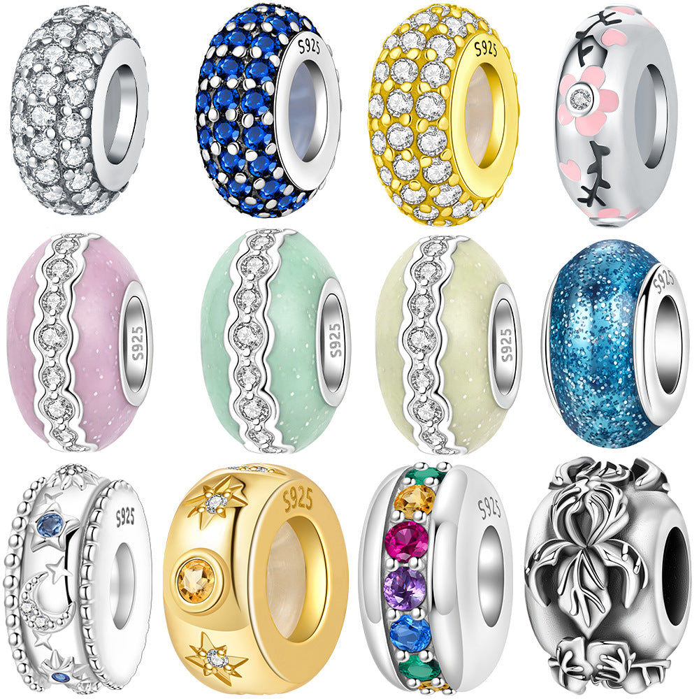 Copper-plated Silver Spacer Beads And Beading Accessories