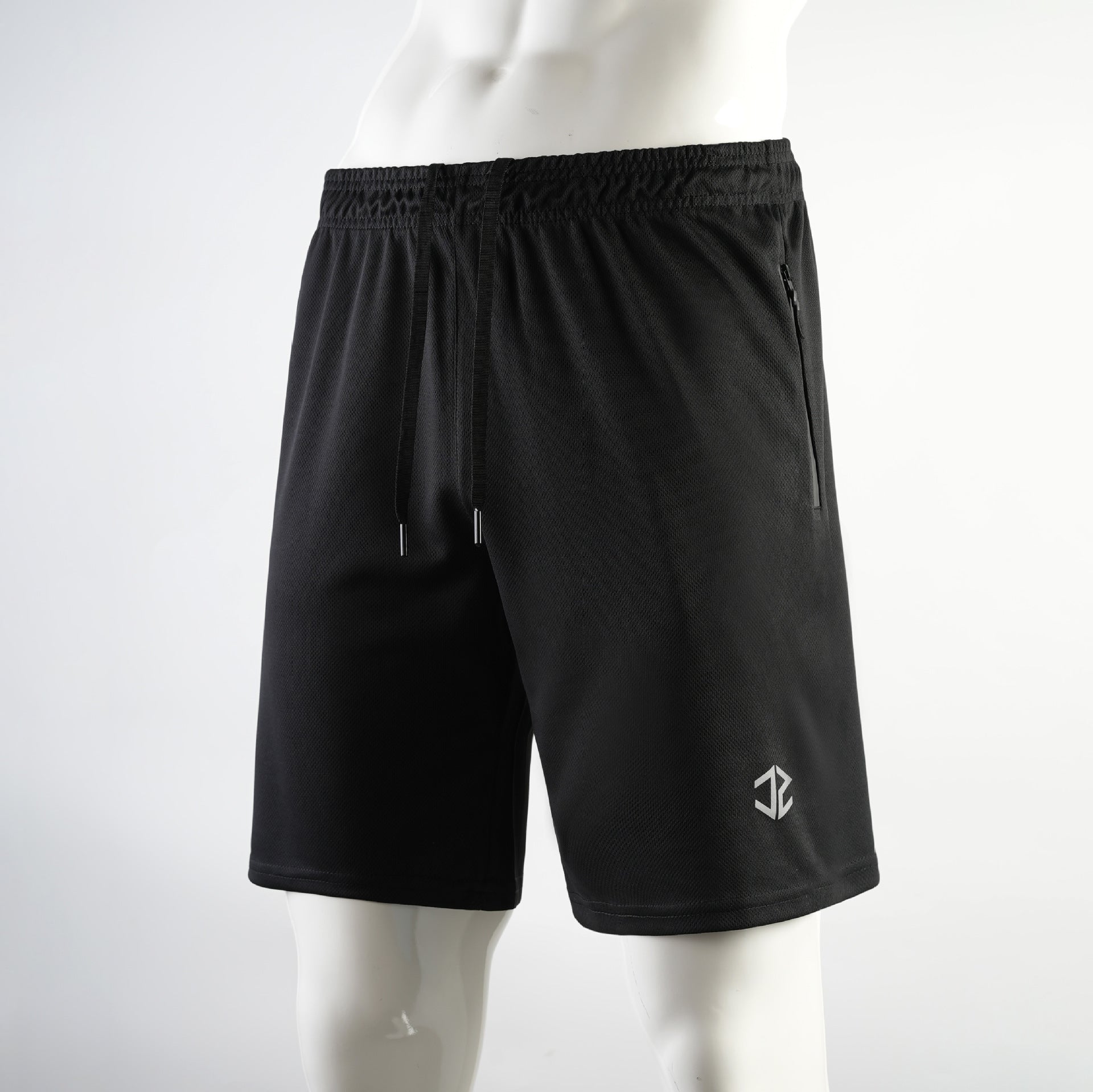 Men's Shorts Fashion Casual Quick-drying Outdoor Training Five-point Zipper Pocket