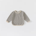 Autumn Casual Boys And Girls Striped Bottoming T-shirt Children's Tops