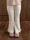 Simple Casual And Stylish High-elastic Flared Pants For Girls