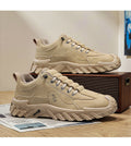 2026 New Arrival Premium Men's Platform Skate Shoes, Non-Slip Wear-Resistant Versatile Casual Athletic Work Shoes
