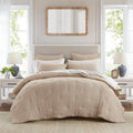 3-Piece Full/Queen Cotton Embroidered Quilt Set