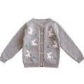 Korean Style Children's Clothing Autumn And Winter Sweater Girls' Baby Knitted Cardigan