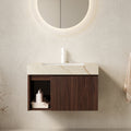 EIDEN 30" Bathroom Vanity & Sink - Floating Storage Cabinet