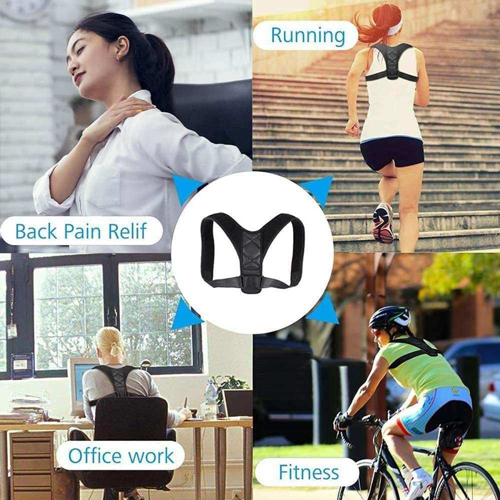 FUYERLI Posture Corrector for Men and Women with Adjustable Clavicle Brace